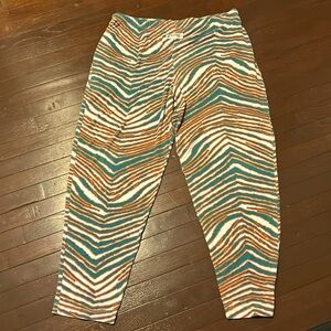 Men’s Rare Vintage Zubaz Miami Dolphin sweats. XL
